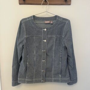 Chico’s Striped Jacket